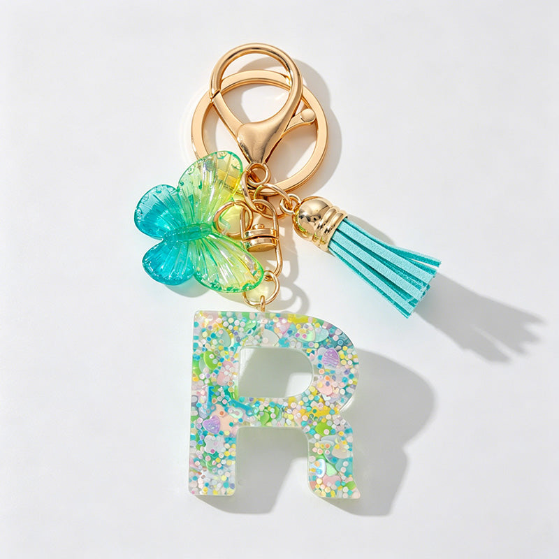 26PCS A-Z Glitter Resin Letter - Shopdayla Wholesale - #8146