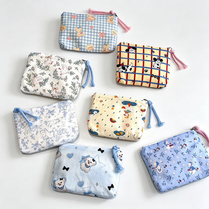 Everyday Printed Fabric Pouch