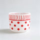Red / Dots/One Size