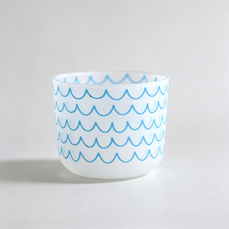 Matte Polka Dot & Floral Cup