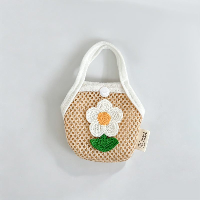 Lovely Floral Mesh Mini Coin P - Shopdayla Wholesale - #9218