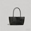 Solid Color Woven Hollow Tote - Shopdayla Wholesale - #9810