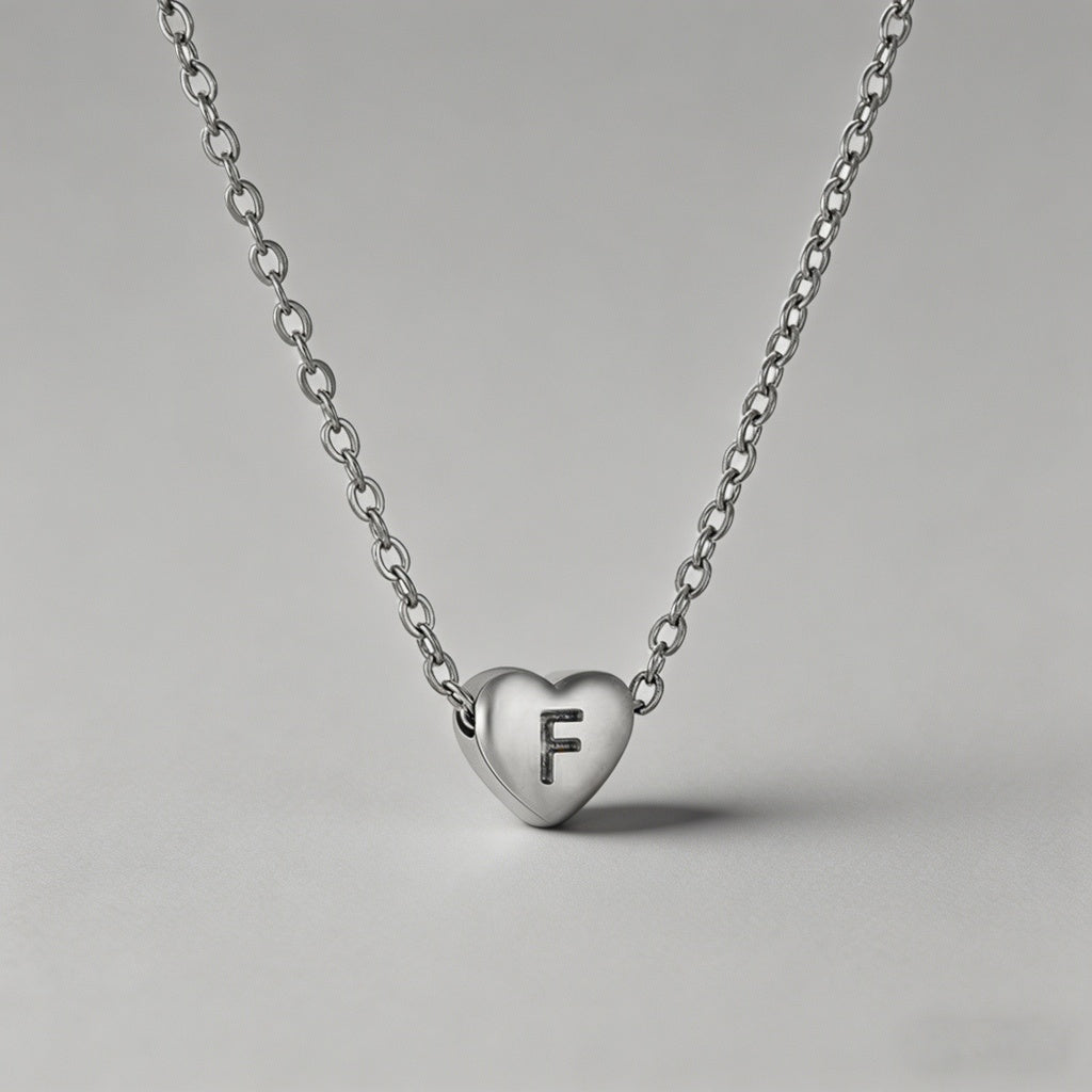 Personalized 3D Heart Initial - Shopdayla Wholesale - #8034
