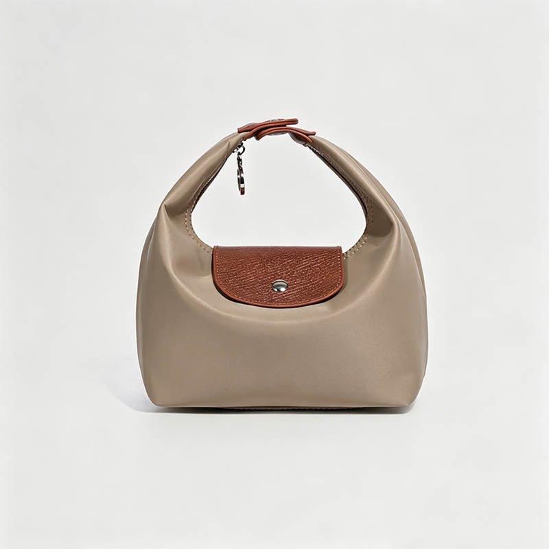 Simple Dumpling‑Shaped Hobo ba - Shopdayla Wholesale - #1698