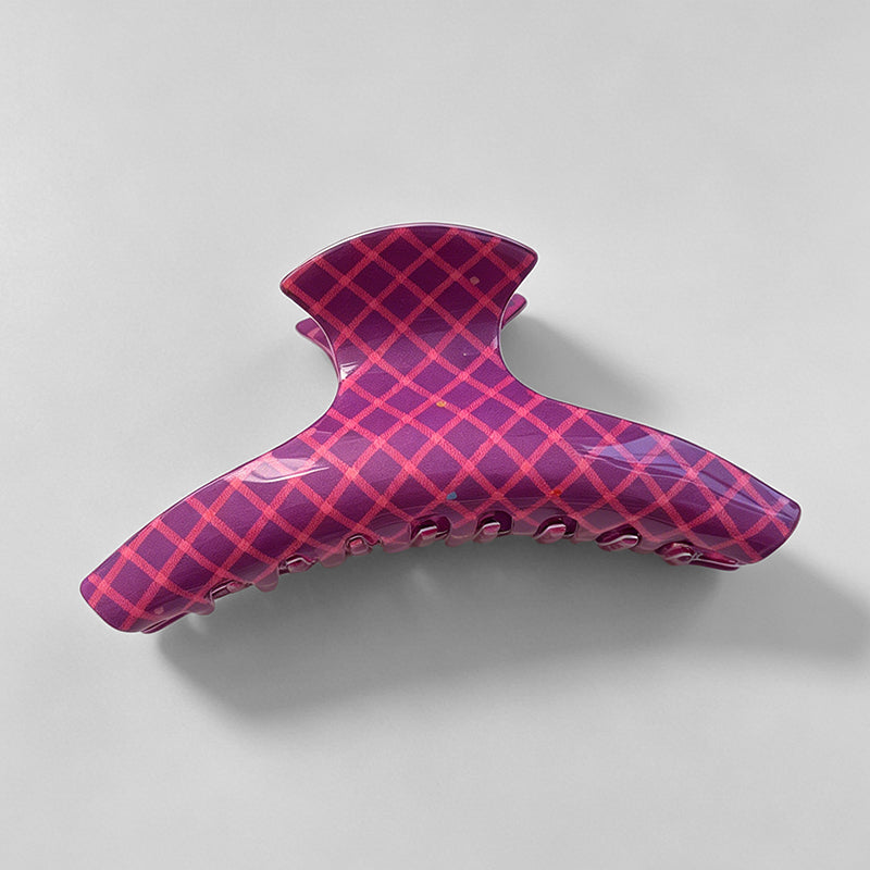 Elegant Rose Pink Plaid Patter - Shopdayla Wholesale - #3298