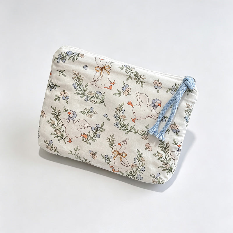 Everyday Printed Fabric Pouch