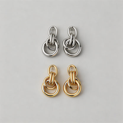 Interlocking Chain Link Drop E - Shopdayla Wholesale - #7842