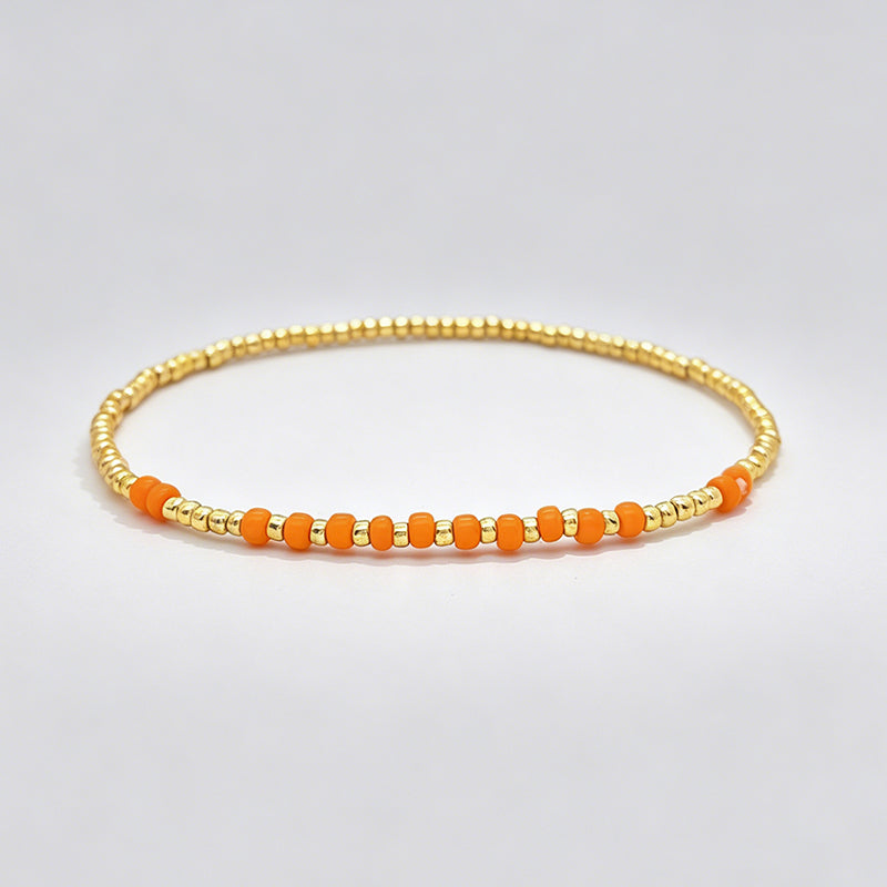 Simple Rainbow Beaded Bracelet - Shopdayla Wholesale - #0738