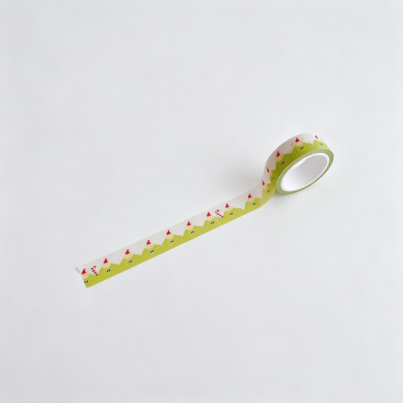 Mixed‑Pattern Print Washi Tape
