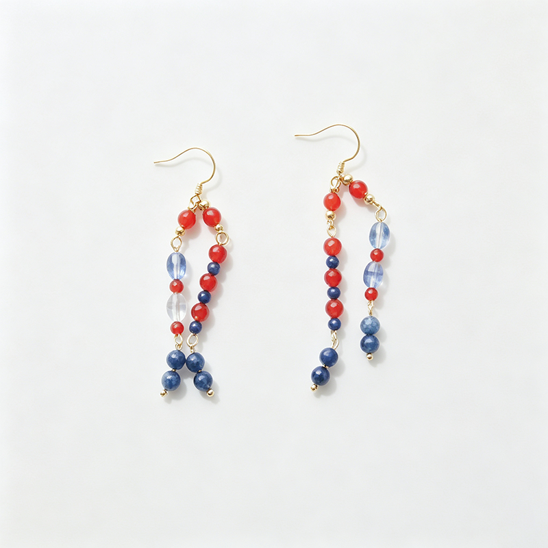 925 Silver Hook Drop Earrings Necklace
