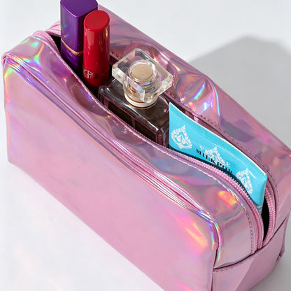 PU Zipper Cosmetic Pouch