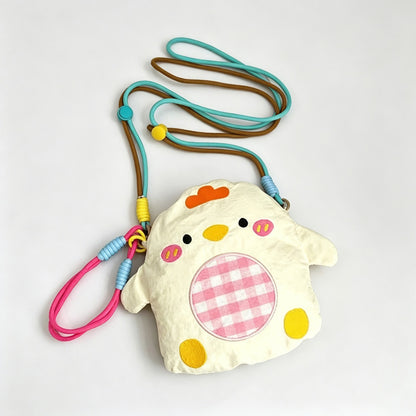 Plush Figure Pouch Crossbody Bag
