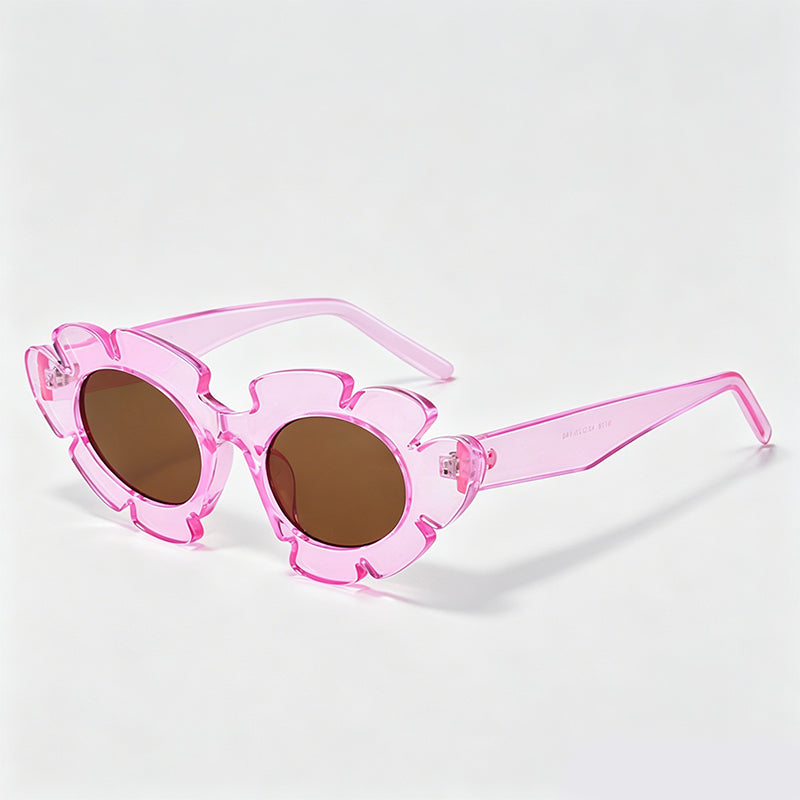 Flower Petal Frame Y2K Fashion Sunglasses