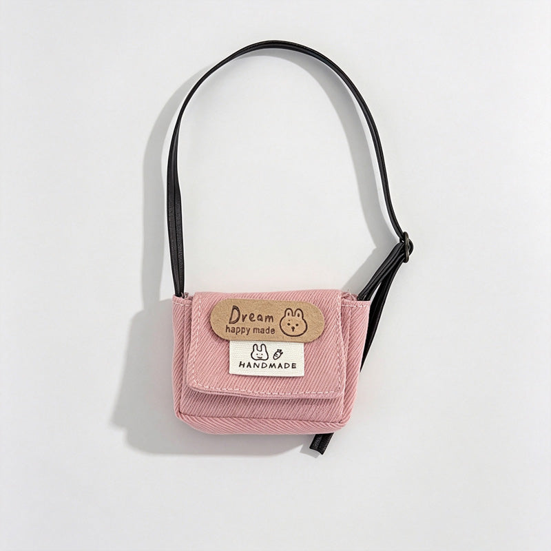 Mini Doll Canvas Crossbody Bag