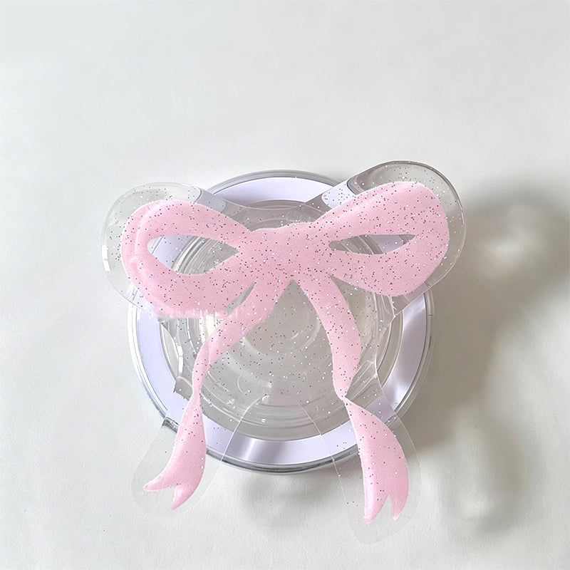 Lovely Ins Glitter Bow Magsafe Magnetic Pop Socket
