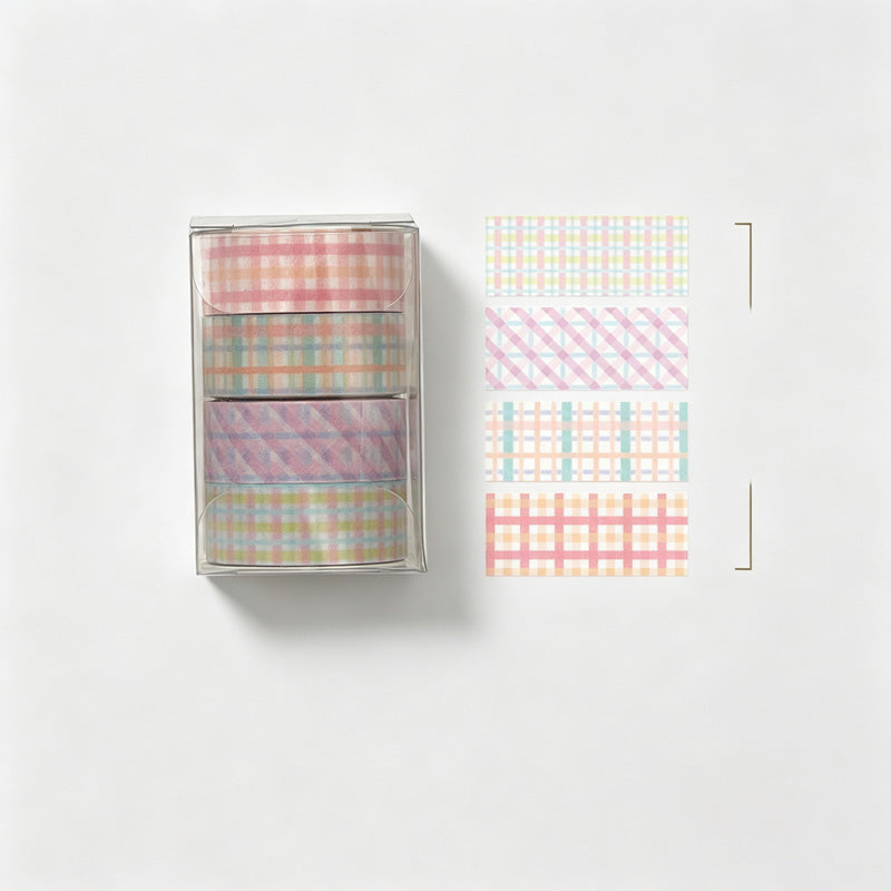 Plaid Washi Tape Set