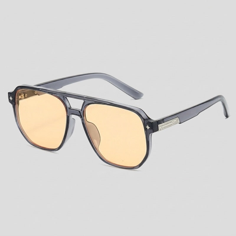 Double Bridge Pilot Fashion Sunglasses