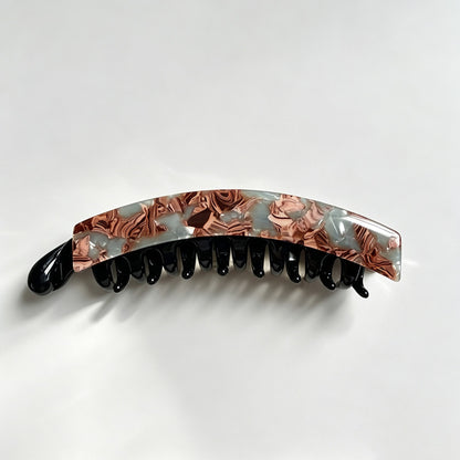 Tortoiseshell Leopard Pattern Banana Hair Clip