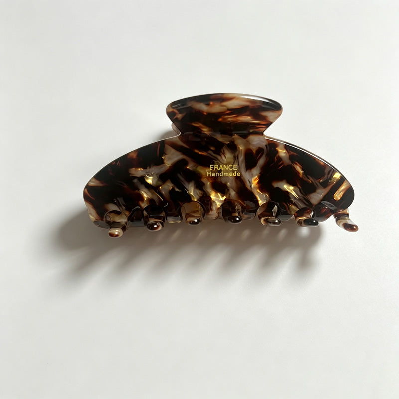 Marbled Texture Midi Hair Claw