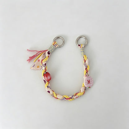 Braided Wrist Strap Key Lanyard