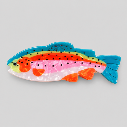 Ocean Fish Colorful Hair Claw Clips