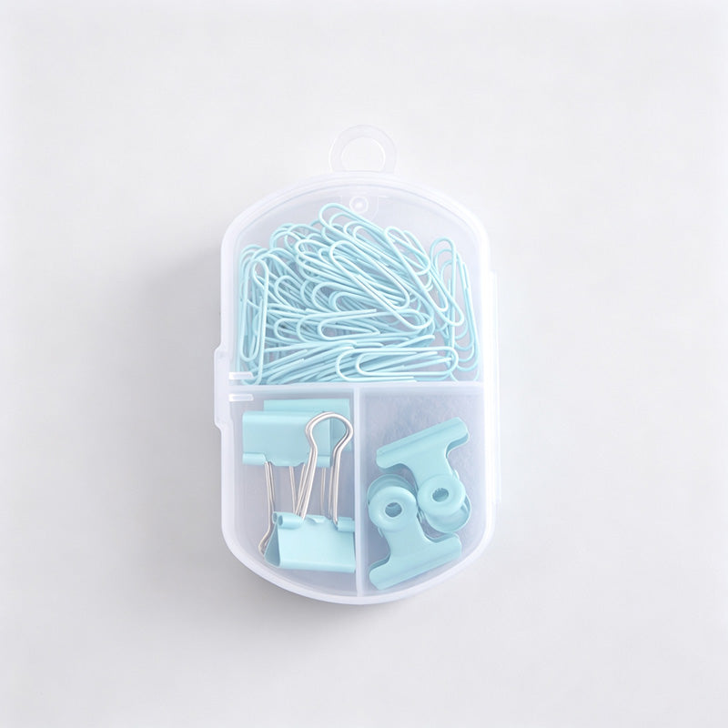 Solid Color Paper Clip Set