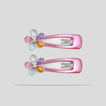 Flower Colorful Elastic Hair Ties