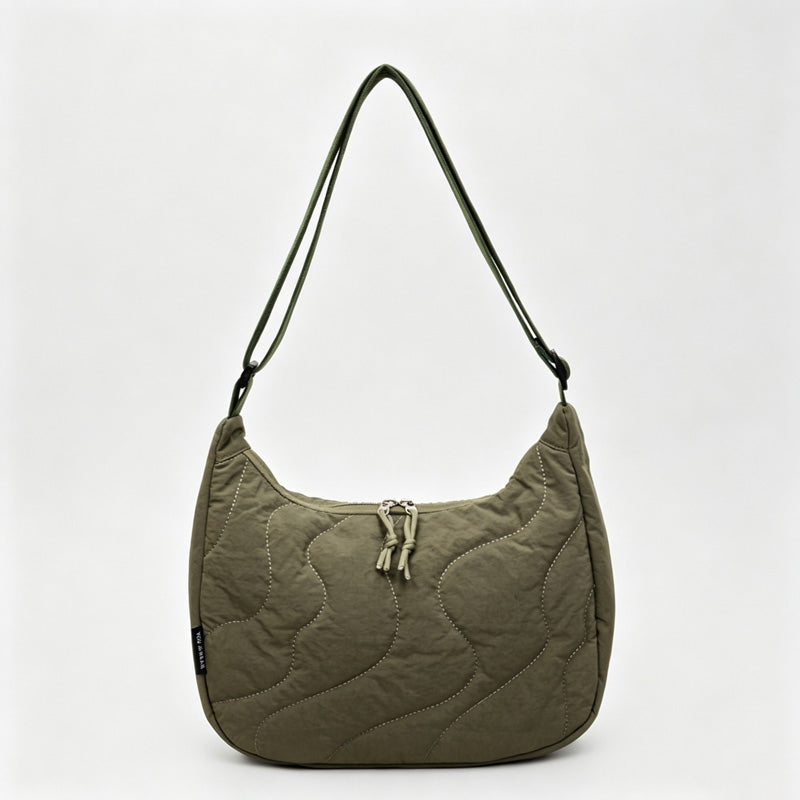 Quilted Hobo Bag Casual Handle Bag