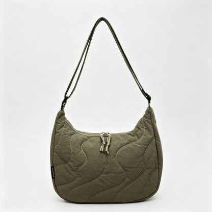 Quilted Hobo Bag Casual Handle Bag