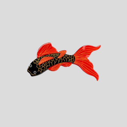 Koi Fish Acetate Hair Claw