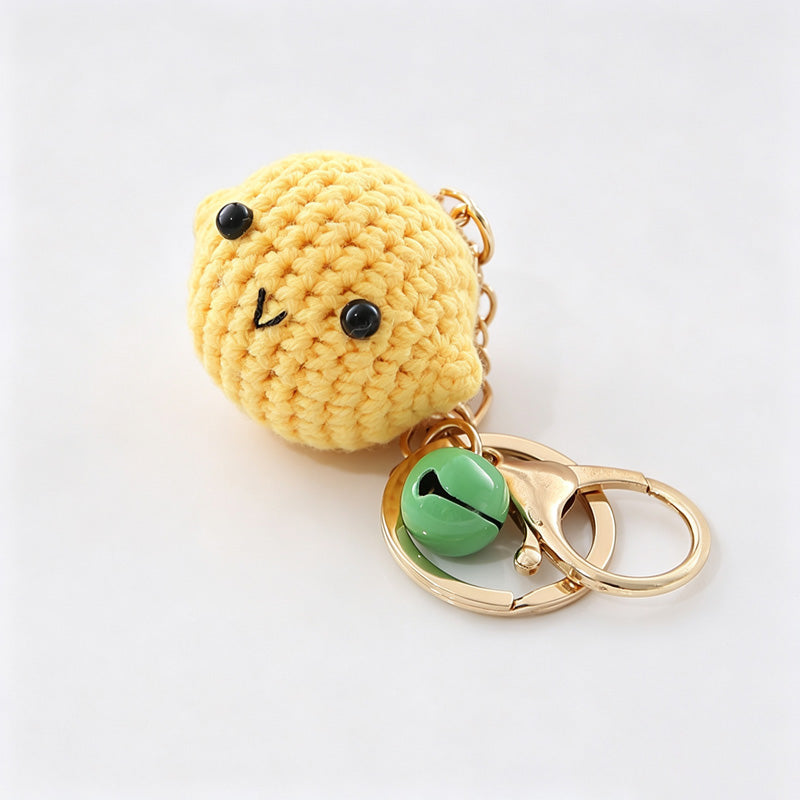 Fruit Crochet Keychain Bag Charm