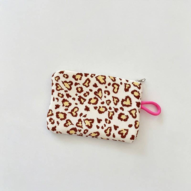 Printed Zipper Storage Pouch