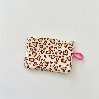 Printed Zipper Storage Pouch