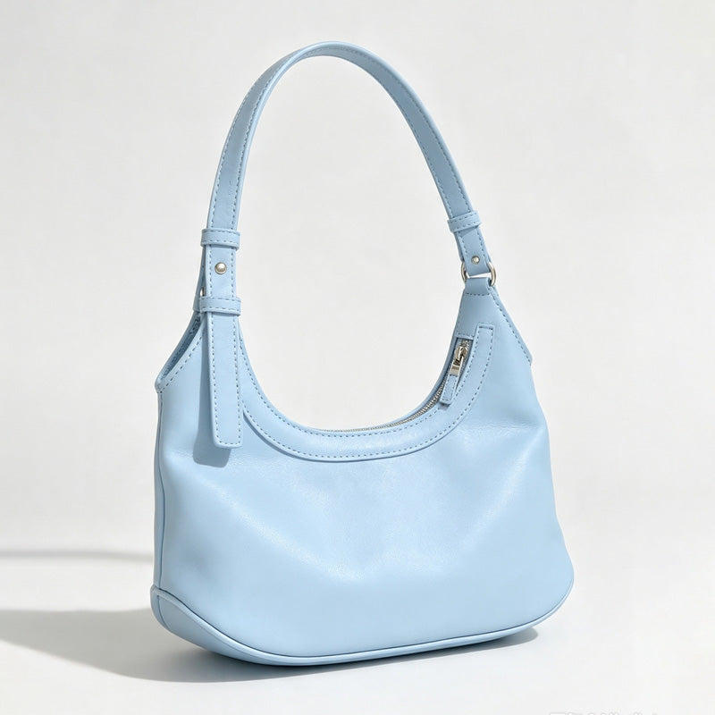 Rounded Loop Hobo Bag