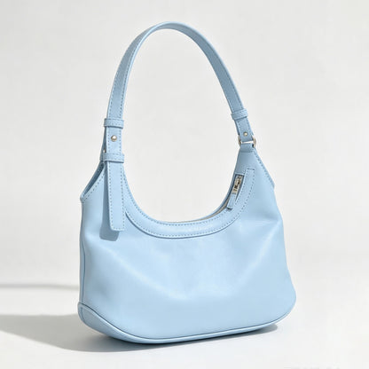 Rounded Loop Hobo Bag