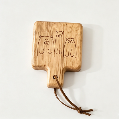 Wooden Character Hanging Ornament