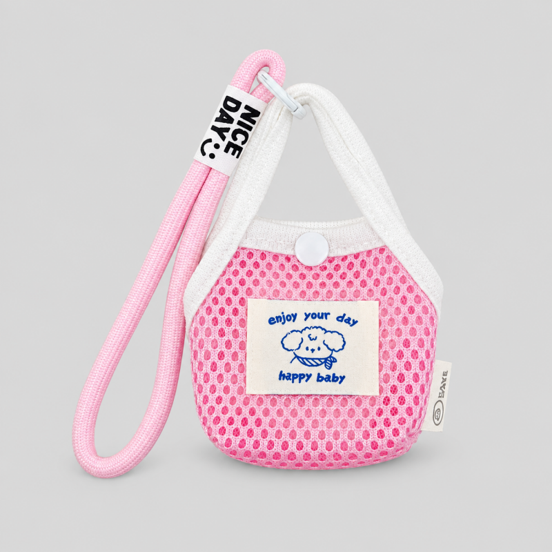 Mini Mesh Coin Earphone Pouch