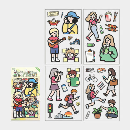 Animal Die Cut Stickers Set