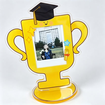 Trophy‑Shaped Acrylic Photo Frame