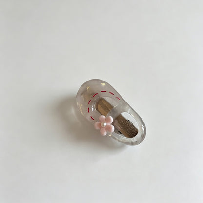 Slipper Flower Duckbill Hair Clips