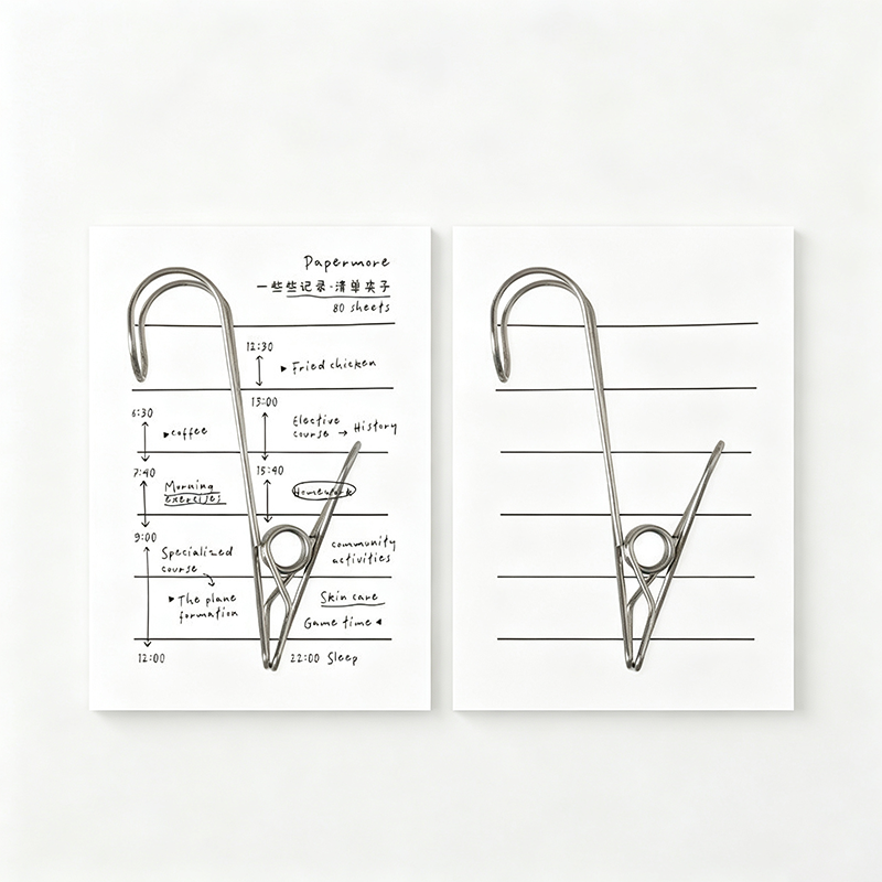 Decorative Non‑Sticky Memo Pad