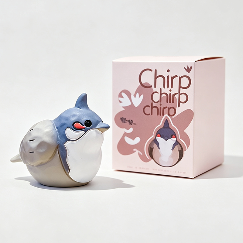 Resin Wood‑Carved Style Bird Tabletop Ornament