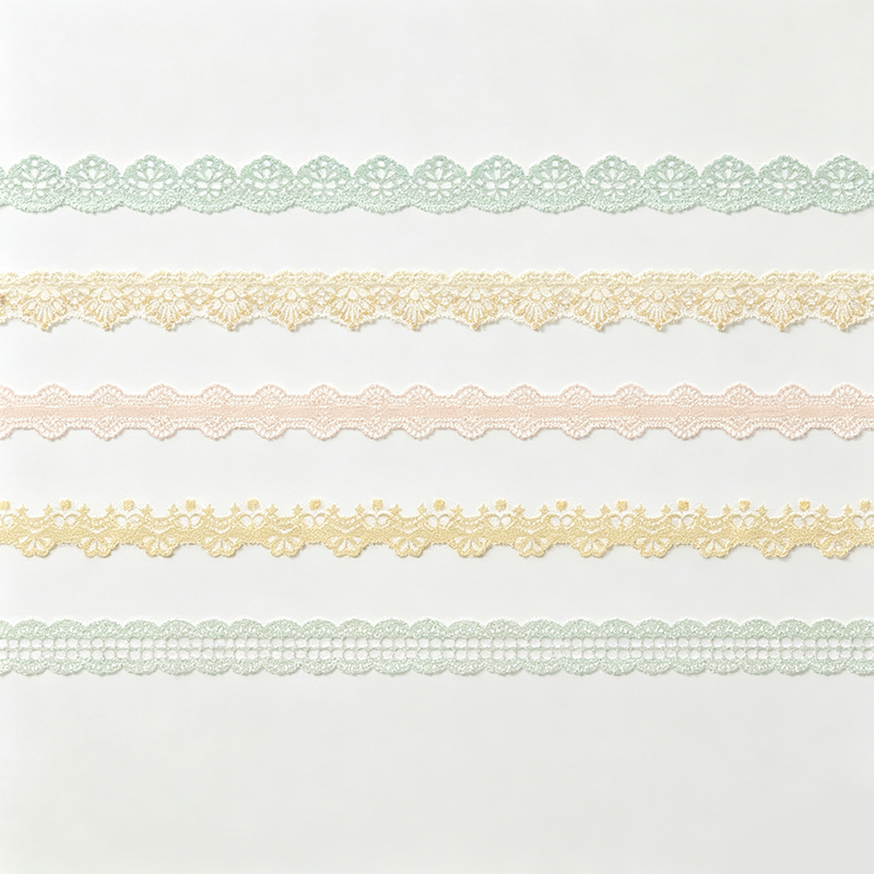 Lace Border Sticker Strips Set