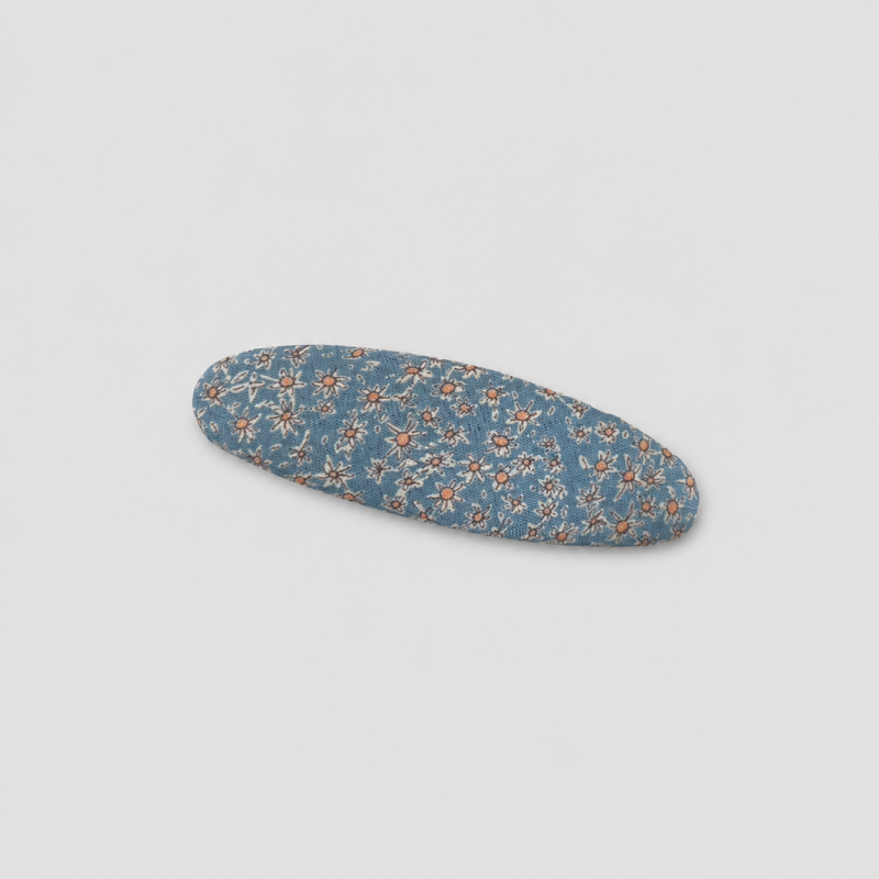 Vintage Floral Plaid Oval Snap - Shopdayla Wholesale - #1074