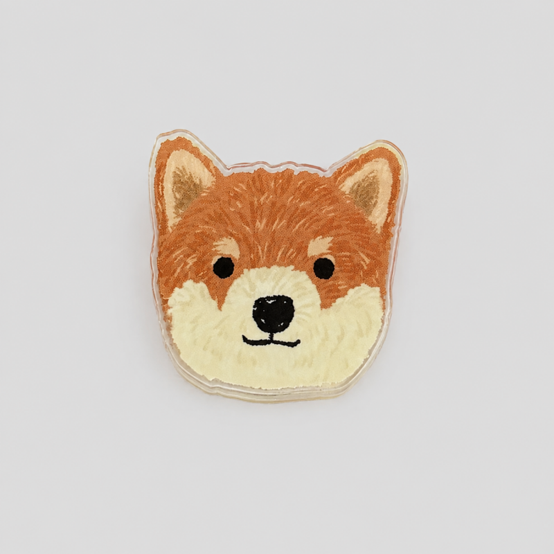 Dog Head Pattern Paper Clip