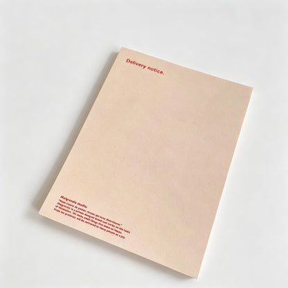 Geometric & Cherry Print Non-Sticky Notes