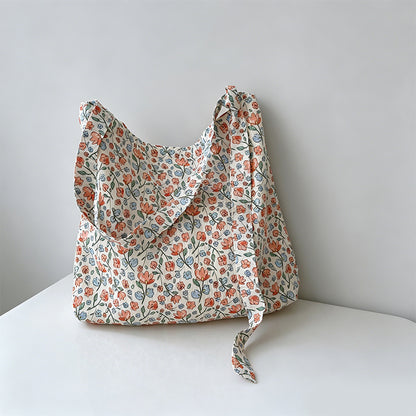 Natural Crinkle Tote Bag