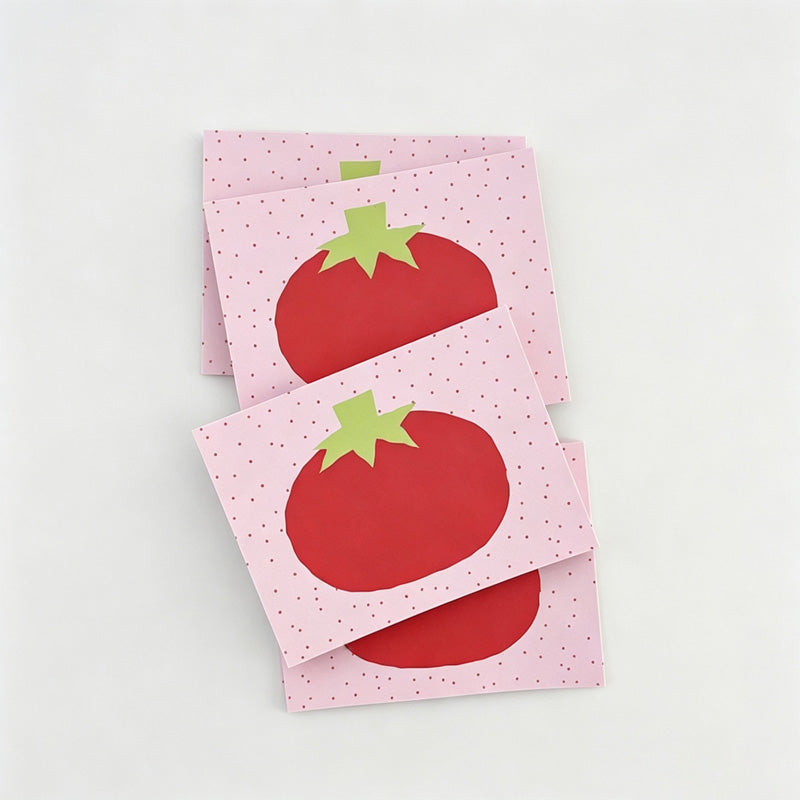 Fruit‑Pattern Non‑Sticky Notes