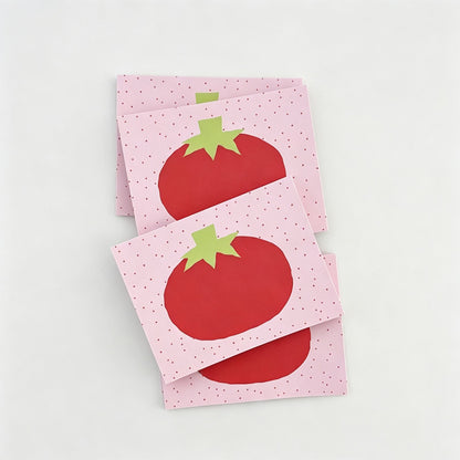 Fruit‑Pattern Non‑Sticky Notes