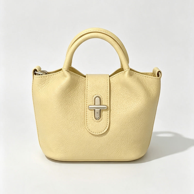 Turn Lock Mini Handbag